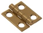 2  SOLID BRASS NARROW HINGE on Sale