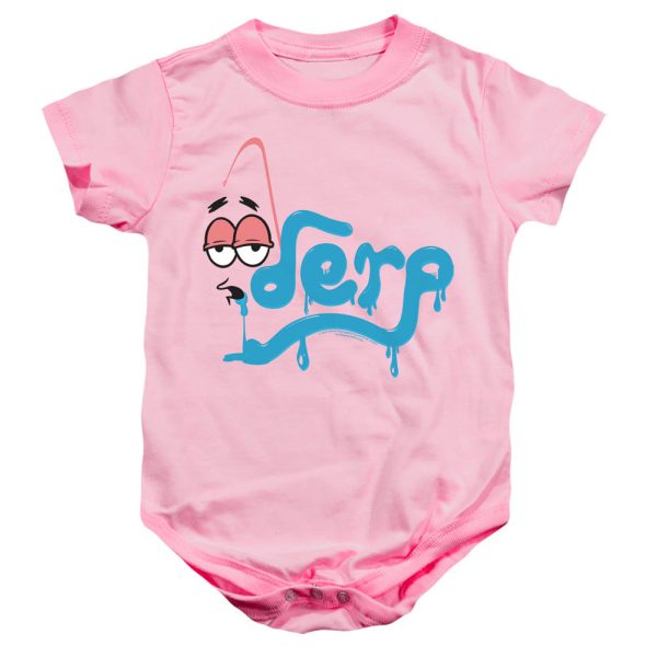 SPONGEBOB SQUAREPANTS : DERP INFANT SNAPSUIT Pink SM (6 Mo) Cheap