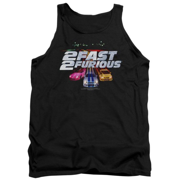 2 FAST 2 FURIOUS : LOGO ADULT TANK BLACK LG Sale