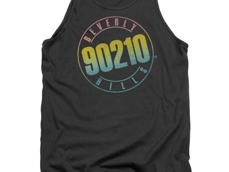 90210 : COLOR BLEND LOGO ADULT TANK CHARCOAL SM Hot on Sale