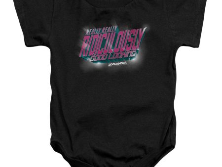 ZOOLANDER : RIDICULOUSLY GOOD LOOKING INFANT SNAPSUIT BLACK MD (12 Mo) on Sale