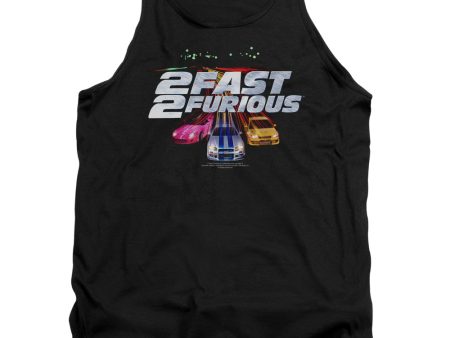 2 FAST 2 FURIOUS : LOGO ADULT TANK BLACK SM For Discount