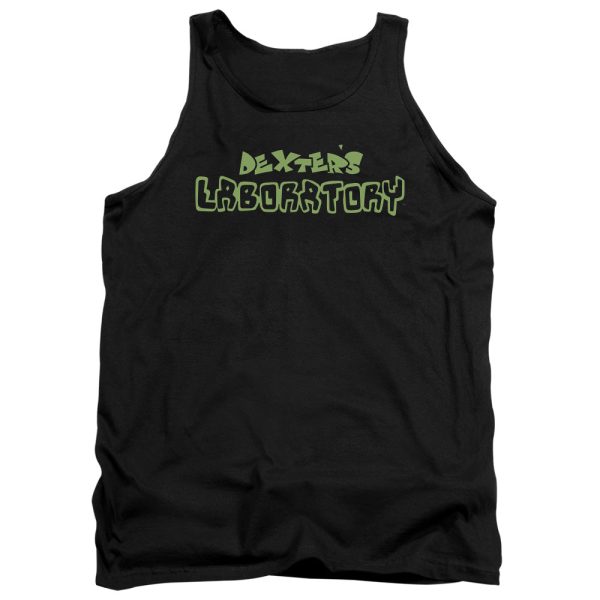 DEXTER S LABORATORY : DEXTER S LOGO ADULT TANK Black MD Cheap