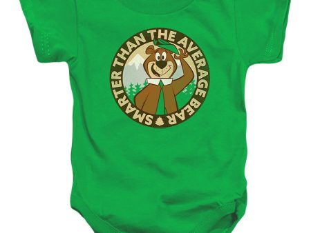 YOGI BEAR : SMARTER THAN AVERAGE INFANT SNAPSUIT Kelly Green LG (18 Mo) Online Hot Sale