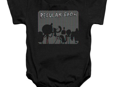 REGULAR SHOW : RGB GROUP INFANT SNAPSUIT Black XL (24 Mo) on Sale