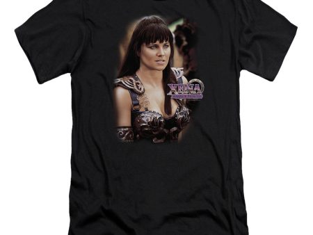 XENA : WARRIOR PRINCESS PREMIUM CANVAS ADULT SLIM FIT T-SHIRT 30\1 BLACK XL Discount