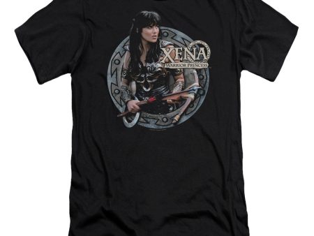 XENA : THE WARRIOR PREMIUM CANVAS ADULT SLIM FIT T-SHIRT 30\1 BLACK XL Cheap